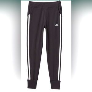 Adidas Girl's 3-Stripes Cotton Joggers
